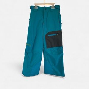 Marmot Burnout Boy’s Emanuel Blue  Ski Pants size XS